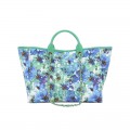 GUESS CANVAS PRINTED BAG