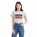 LEVI'S® THE PERFECT TEE SSNL BW GALAXY FILL BEET