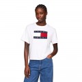 TOMMY HILFIGER TJW BXY TOMMY FLAG TEE EXT