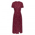 TOMMY HILFIGER TJW FLORAL MIDI DRESS