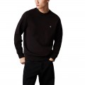 CALVIN KLEIN CK EMBRO BADGE CREW NECK