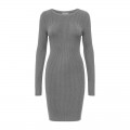 ONLY ONLLOUISA LS O-NECK DRESS CC KNT