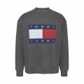 TOMMY HILFIGER TJM RLX MELANGE FLAG CREW EXT