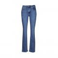 LEVI'S 725 HIGH RISE BOOTCUT MED INDIGO - WORN IN