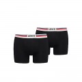 LEVIS MEN PLACED SPRTSWR LOGO BOXER BRIEF 2P