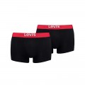 LEVIS MEN SOLID BASIC BOXER BRIEF ORGANIC 2P