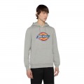 DICKIES ICON LOGO HOODIE GREY MELANGE