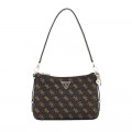 GUESS ECO ERICA TOP ZIP SHOULDER BAG