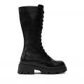 ONLY SHOES ONLDOJA-9 PU LACE UP HIGH BOOT