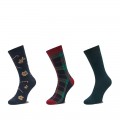 JACK&JONES JACXMAS CHECK SOCKS GIFTBOX